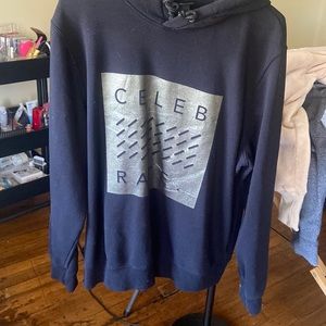 Men’s black hoodie